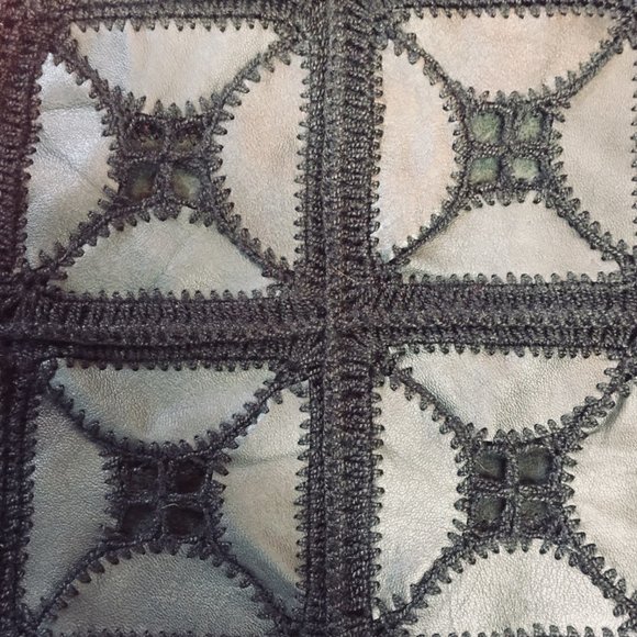 Leather Poncho - Picture 3 of 3